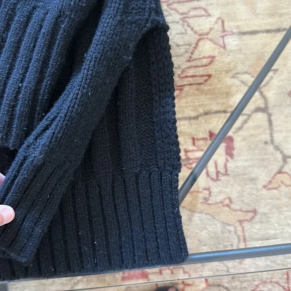 Proenza Schouler oversized sweater black cashmere/wool - Picture 3 of 5